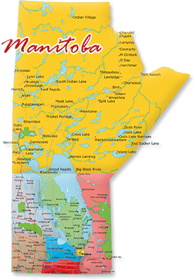Map Manitoba 