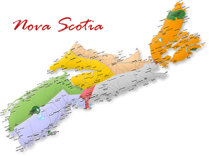 nova scotia tourism map